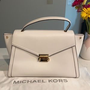 Light Cream Whitney Michael Kors Handbag